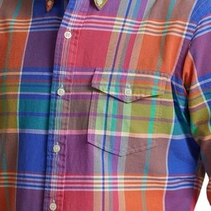 NWT $125 Polo Ralph Lauren men's M classic-fit Oxford multi-colored shirt!